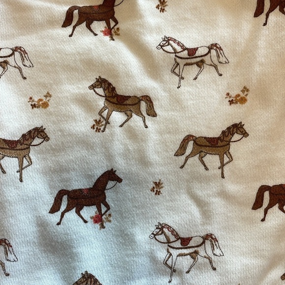 Janie and Jack Cropped Horse Shirt - Picture 3 of 4